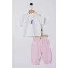 U.S.POLO ASSN. KIZ BEBEK 2Lİ TAKIM - EKRU