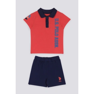 ERKEK BEBEK KISA KOL TSHIRT 2 Lİ TAKIM - CORAL