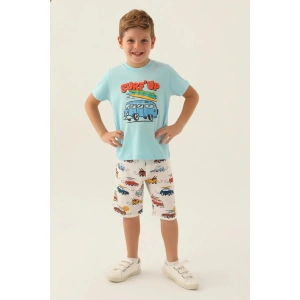 ERKEK ÇOCUK BERMUDA TAKIM - AÇIK MAVİ