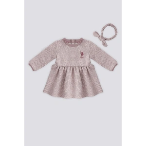 KIZ BEBEK ELBİSE - Pembe