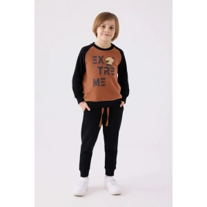 ERKEK ÇOCUK EŞOFMAN TAKIM - A.KAHVE