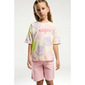 KIZ GARSON BERMUDA TAKIM - LİMON