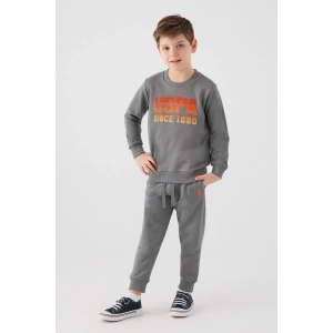 ERKEK ÇOCUK EŞOFMAN TAKIMI - K.GRİ