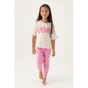 KIZ GARSON İKİLİ TAKIM - KREM