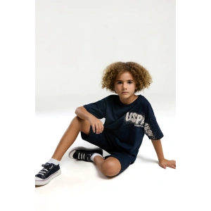 ERKEK ÇOCUK BERMUDA TAKIM - LACİVERT