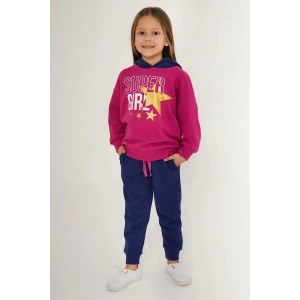 KIZ ÇOCUK EŞOFMAN TAKIM - MÜRDÜM