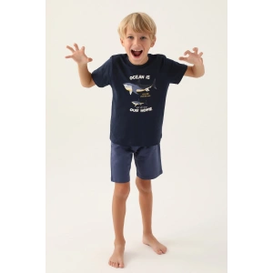 ARNETTA BABA OĞUL BERMUDA TAKIM - LACİVERT