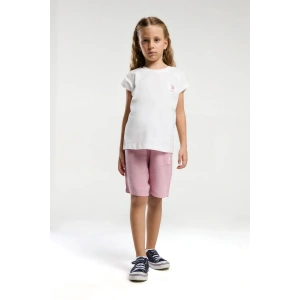 KIZ ÇOCUK BERMUDA TAKIM - Beyaz