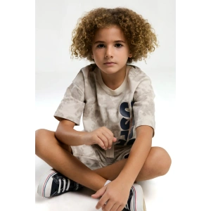 ERKEK GARSON BERMUDA TAKIM - KOYU GRİ