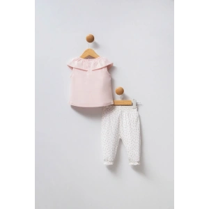 U.S.POLO ASSN. KIZ BEBEK 2Lİ TAKIM - PUDRA