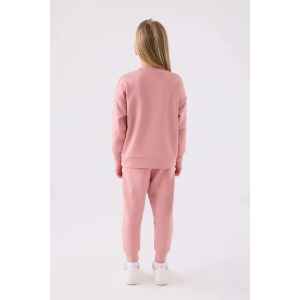 KIZ ÇOCUK EŞOFMAN TAKIM - RETRO PEMBE