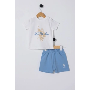 U.S POLO ASSN ERKEK BEBEK 2Lİ TAKIM - Beyaz