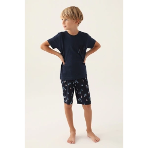 ARNETTA BABA OĞUL BERMUDA TAKIM - LACİVERT