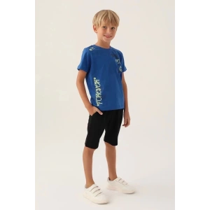 ERKEK ÇOCUK BERMUDA TAKIM - LACİVERT