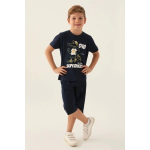 ERKEK ÇOCUK KAPRİ TAKIM - LACİVERT