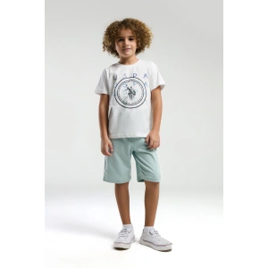 ERKEK GARSON BERMUDA TAKIM - Beyaz