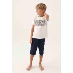 ERKEK GARSON KAPRİ TAKIM - KREM