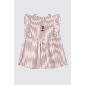 KIZ BEBEK ELBİSE - VİZON