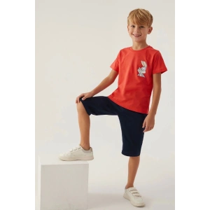 LOONEY TUNES ERKEK ÇOCUK KAPRİ TAKIM - NAR RENGİ