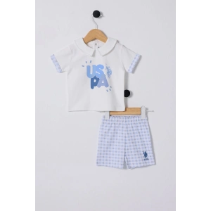 U.S POLO ASSN ERKEK BEBEK 2Lİ TAKIM - Beyaz