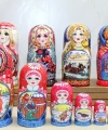 10lu Ahşap Matruşka Seti Alk4389