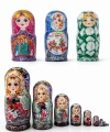 10lu Ahşap Matruşka Seti Alk5381