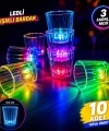 1039lu Led Işıklı Parti Bardağı Seti
