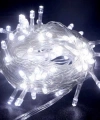 10m 100 Led Boncuk Lamba Beyaz Işık Şeffaf Kablo Mz-18-11
