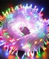 10m 60 Led Rgb 2 Kademeli Şeffaf Kablo Pilli Mz-323