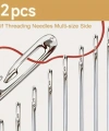 12  Kolay İplik Geçirilen İğne Seti