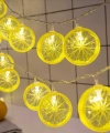 2m 10 Led Pilli 2 Kademeli Limon Led Işık Mz-304