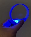 3 Modlu Pilli Led Işıklı Esnek Parti Bilekliği Mavi