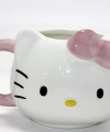 3d Hello Kitty Tasarımı Porselen Kupa Bardak Alk4506