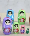 4lü Ahşap Matruşka Alk3814