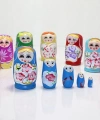 5li Ahşap Matruşka Alk1204