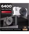 5k 75mp Hd Dijital Kamera 18x Dijital Zoom, Flaşlı,3.0 İnç Ekranlı Fotoğraf Makinesi