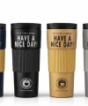 600 Ml Have A Nice Day 600 Ml Çift Katmanlı Paslanmaz Çelik Termos Mug Alk4624