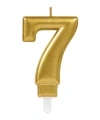 7 Rakam Mum Gold Renk