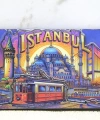 Ahşap İstanbul Temalı Magnet Alk4363