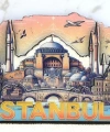 Ahşap İstanbul Temalı Magnet Alk4364