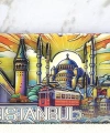 Ahşap İstanbul Temalı Magnet Alk4365
