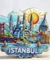 Ahşap İstanbul Temalı Magnet Alk4600
