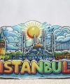 Ahşap İstanbul Temalı Magnet Alk4601
