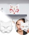 Boyanabilir Kedi Model Maske – Kendi Tasarımını Oluştur