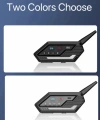 Bt62 Motosiklet Kask Kulaklığı Bluetooth Intercom 2 Intercom Bağlantılı