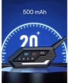 Bt62 Motosiklet Kask Kulaklığı Bluetooth Intercom 2 Intercom Bağlantılı