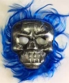 Cadılar Bayramı Lacivert Saçlı Maske