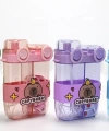 Capybara Çift Bölmeli Pipetli Matara & Suluk Alk5108