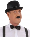 Charlie Chaplin Stil Yetişkin Şapkası – Siyah Melon Parti Şapkası