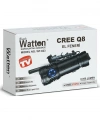 Cree Q8- Xpg 8+1 Led  Şarjlı El Feneri  Wt-623